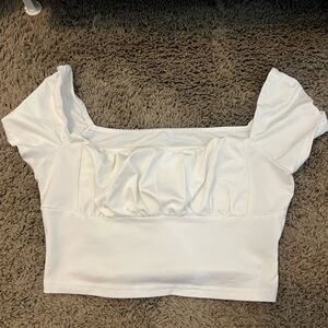Elegant White Women's Top